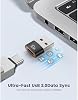 Adaptador USB C a USB y USB Macho a USB 3.1 Hembra, 10 Pack, 200W | Transferencia de datos hasta 10Gbps, Carga rápida 200W, compatible con Apple Watch Ultra iWatch Series 8 7, iPhone 17 16 Plus Pro Max, Google Pixel 4