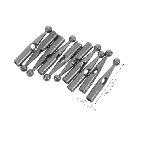 Repuestos de metal negro de 2 mm para solucionar puntas rotas en paraguas de mango largo 2