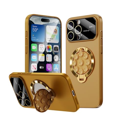Coque iPhone 14 Pro Max avec ventouse et fenêtre de protection d'objectif complète