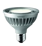  LED Spot E27 Toshiba E-core PAR30 in 6500K (cool white) 23°, 3400candela