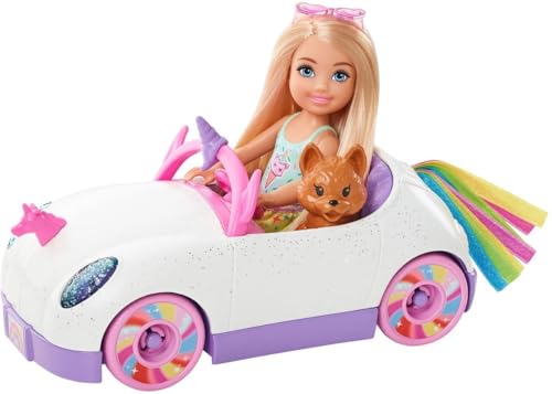 Barbie GXT41 Chelsea Doll & Toy Car thumb #2