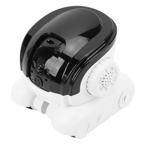 Luocute Robot Pet Camera, Monitor de Perro Inalámbrico de 1080p con Detección de Movimiento, Visión Nocturna, Control de Aplicaciones, Almacenamiento en la Nube para Vigilancia Remota
