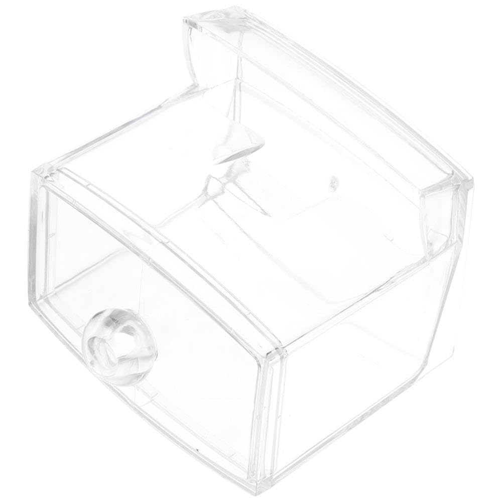 Risedot Transparent Paper Clip Holders Plastic Box, Toothpick Storage Case, for Desk Accessories Organizer (Paper Clips Not Included) - Image 3