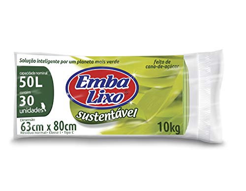 Embalixo Saco Lixo Sustentável 50 Litros