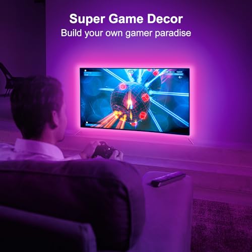 Tira Led RGB para TV 13.1 ft con Control y Música miniatura 5