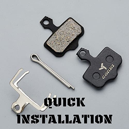 2 Pairs Semi-Metallic Disc Brake Pads For Avid Elixir 1 3 5 7 9 R Er Cr Mag Level Tl T Sram Xx X7 X9 Xxwc Db1 Db3 Db5 #TOP3