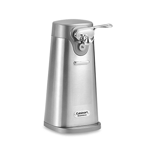 Cuisinart SCO-60 Deluxe Electric Can Opener, Quality-Engineered Motor System Allows you to Open Any Size Can, Stainless Steel by Conair - Used condition - US$41.43