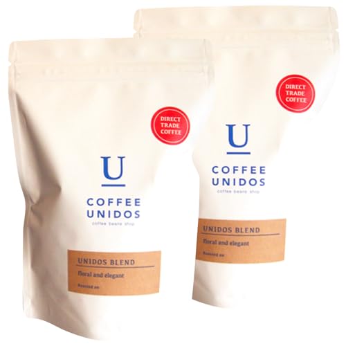 COFFEE UNIDOS 中煎り コーヒー 豆 ウニドスブレンド 250g × 2袋 ( 豆 ・ 粉 選べます ) AQF012 (粗挽き)