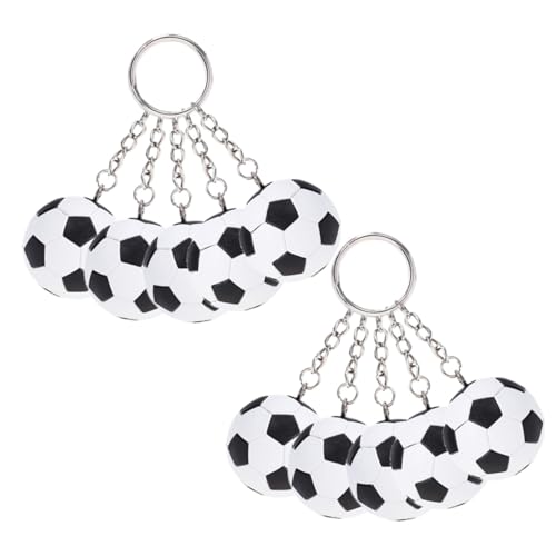Keychain de football en plastique pour fan de sport et soirée à thème