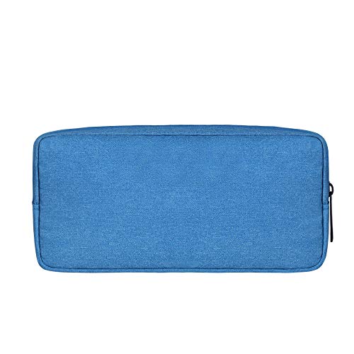 Universal Electronics/Accessories Soft Carrying Case Bag, Durable & Light-Weight,Suitable for Out-Going, Business, Travel and Cosmetics Kit?Blue?