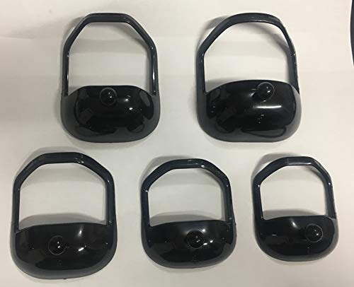 Beard Styler Goatee Beard Grooming Tool Men's Facial Hair Styling Template - 5pcs/Set (black)