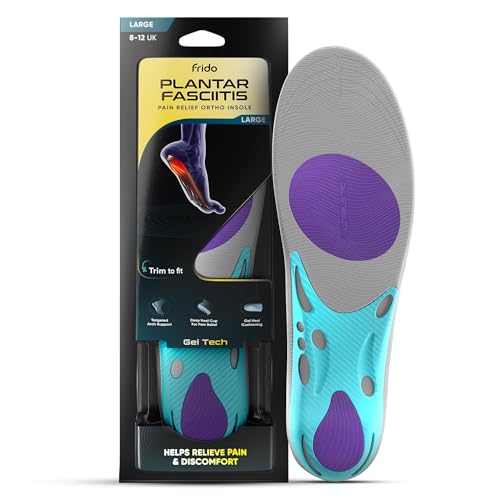 Frido Plantar Fasciitis Ortho Insoles (Large) Plantar Fasciitis Insole - Image 2