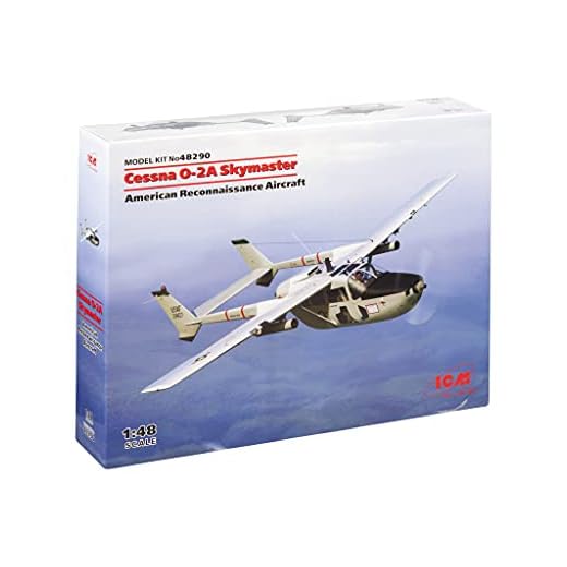 ICM 48290 - Cessna O-2A Skymaster, American Reconnaissance Aircraft - Scale 1:48