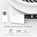 Vornado 6303DC Energy Smart Medium Air Circulator Fan with Variable Speed Control, White