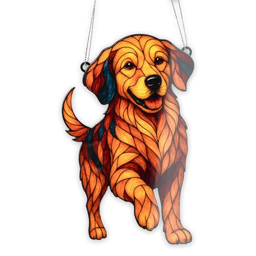 Big size 6" Golden Retriever Ornament – Dog Lover Gift