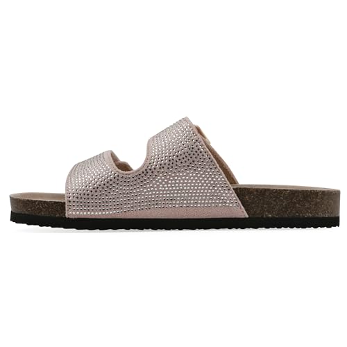 White Mountain Kids Girls' Granitas Double-Strap Slide Sandal4