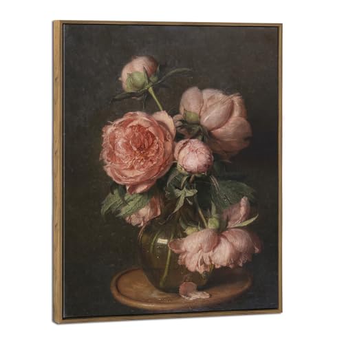 Pyradecor Extra Large Vintage Home Decor Retro Framed Canvas Wall