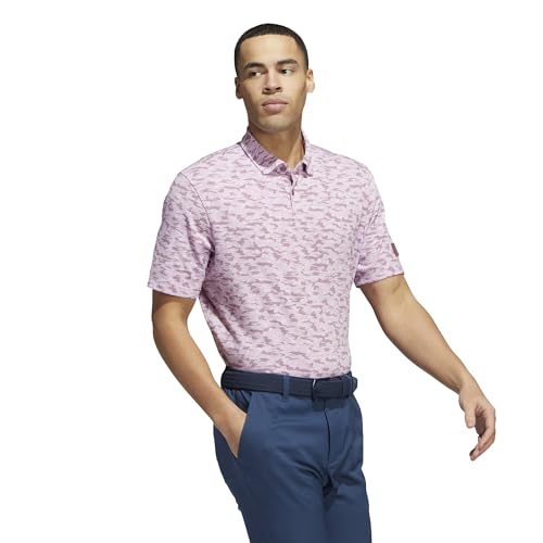 adidas Men's Go-to Camo Print Golf Polo Shirt3