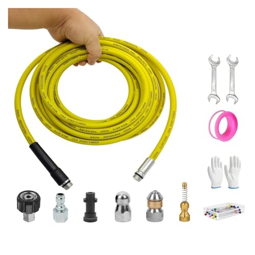5 ? 50 ���[�g���̍������z�[�X 5800PSI �r���N���[�i�[�z�[�X 1/4 �C���` NPT ���������˃m�Y���A�݊����P���q���[ K2K3K4K5K6K7(30m)