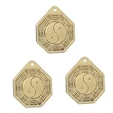 Verheißungsvoller anhänger – der bagua-spiegel besteht aus messingmaterialien mit exquisitem und retro-aussehen, sehr.