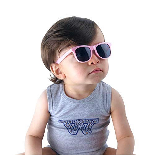 Style Vault Kd3006 Infant Baby Age 0-24 Months Retro 80S Toddler Sunglasses (Pink) #TOP1
