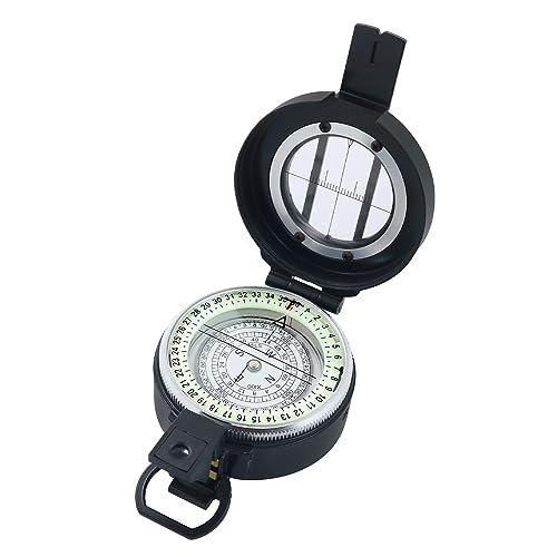 Brújula portátil para senderismo y camping, calibración automática, diseño compacto y ligero miniatura 1