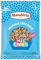 MICANGA COLORIDA MIL CORES 500G MAVALÉRIO