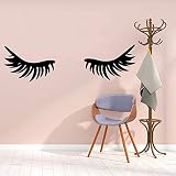OBAREWC Creative Eyelash Beauty Salon Wall Art Decal Decoration Stickers Children s Room Home Decora