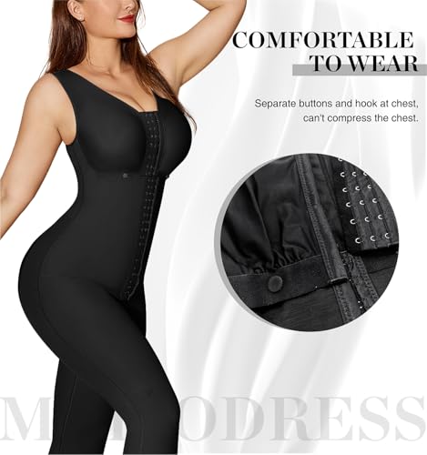 Image of M MYODRESS Fajas Colombianas Moldeadoras Shapewear Tummy Control Body Shaper Post Surgery Compression Garment Shaping Girdles