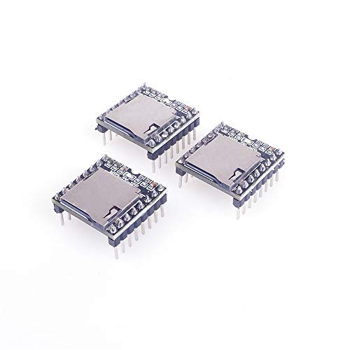 ANGEEK 3 Pcs Mini MP3 Player Module for Arduino Open Source