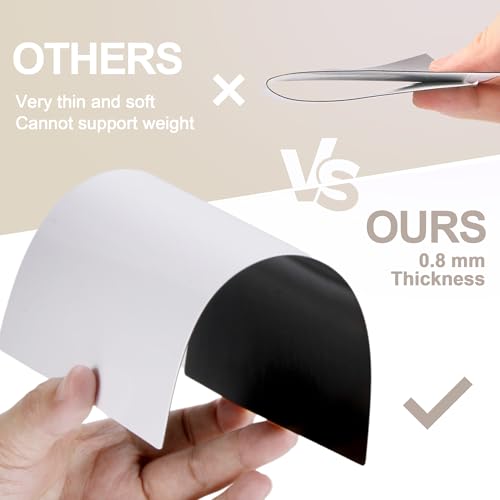 Image of Magnetic Sheets and Storage Bags for Stamps and Dies Storage with Album Pocket, Die Cut Storage Set for Storage Die Cutting,DIY Scrapbooking,Card Making Supplies(White 2sets)