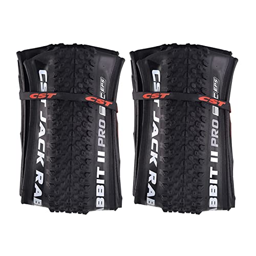 Cst 2-Pack Jack Rabbit Ii C1747N Foldable Replacement Bike Tire For Mtb, 26 * 1.95/27.5 * 1.95/27.5 * 2.10, High-Performance And Durable All-Season Tire #TOP1