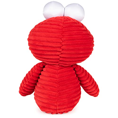 Gund Sesame Street Official Cuddly Corduroy Elmo Muppet Plush, Premium Plush Toy For Ages 1 & Up, Red, 10.5” #TOP3