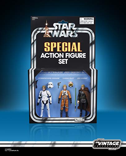 Star Wars Special Action Figure Set Vintage Luke Skywalker SDCC 2019 Exclusive