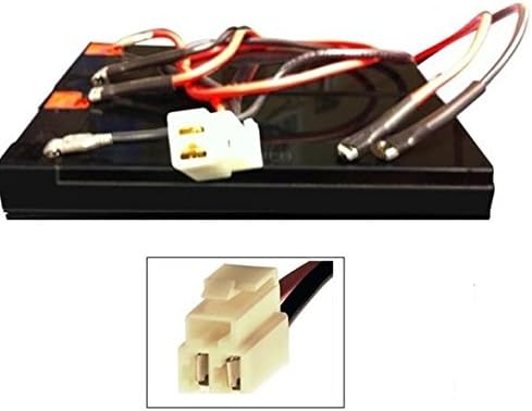 Razor E200/300 Electric Scooter Battery E200 (V13+) E300 (V11 & V13+) - W13112430185 Beiter DC Power Replacement Battery Includes Wiring Harness (9ah)