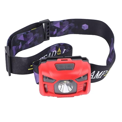 Lampe frontale LED ultra brillante avec capteur et batterie USB étanche pour la pêche - 7