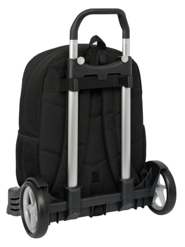 Sac à dos Batman Game Over Safta M noir avec chariot Evolution pour l'école - 2