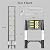 Telescoping Ladder Extension Telescopic Collapsible - 8.5 FT Rv Telescope Foldable Extendable Tall Compact Aluminum Ladders - for House Roof Travel Trailers Adjustable Retractable - 330lbs Capacity