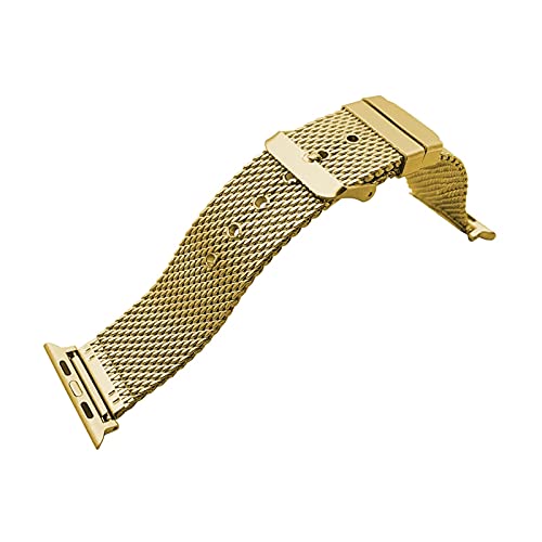 Bracelet acier inoxydable haut de gamme 38mm boucle ardillon