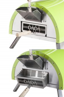 Mobiler Pelletpizzaofen für Garten Outdoor