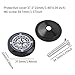 Bike Headset Top Cap with Wrench Bike Front Fork Stem Top Cover for Cycling, Compass