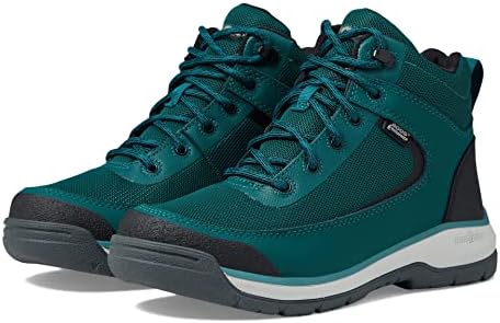 Bogs Womens Shale Mid Soft Toe Waterproof Boot Rain, Emerald Multi, 8 | Image 3