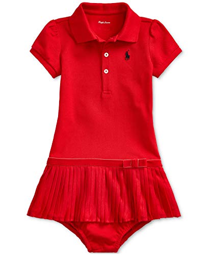 baby girl red ralph lauren dress