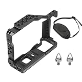 Kompatibel for Fujifilm X-T3 XT2 Kamera Käfig Doppel Blitzschuh Rig Stativ Stabilisator Schutzhülle(with Lanyard)