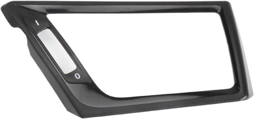 Car Front Left Right Row Wind Air Conditioning Vent Grill Outlet Panel Plate Cover Fit for BMW X1 Series(Left Polish)