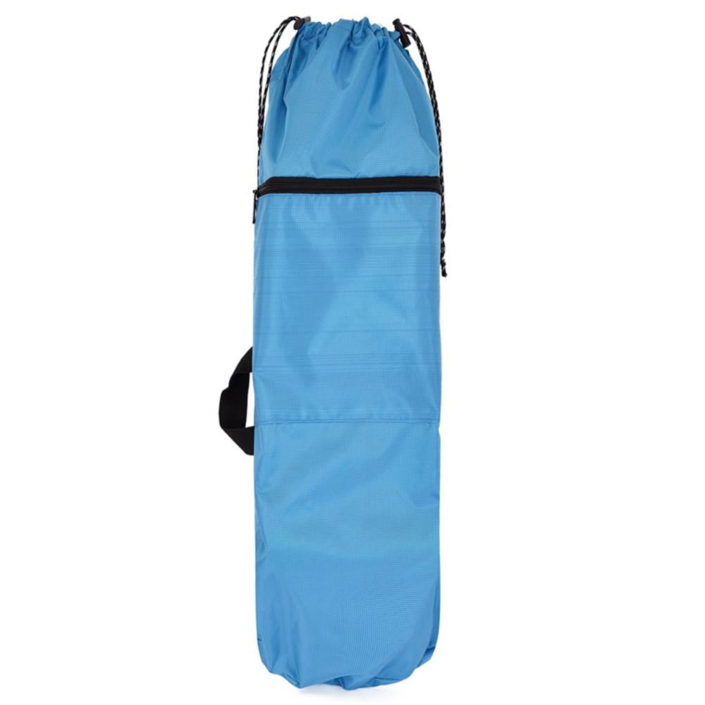 Wuden Shoulder Skate Board Receive Bag Outdoor Sport Accessories Bag Longboard Backpack Blue