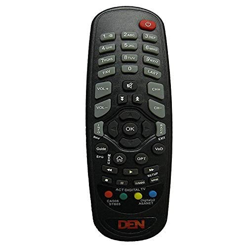 Image of EHOP Compatible DEN Remote Control for Set-Top Box