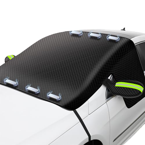 Windshield Cover for BMW 5 Series 520i 530i 540i M550i M5, Thickness Secure Fit Windshield Snow...