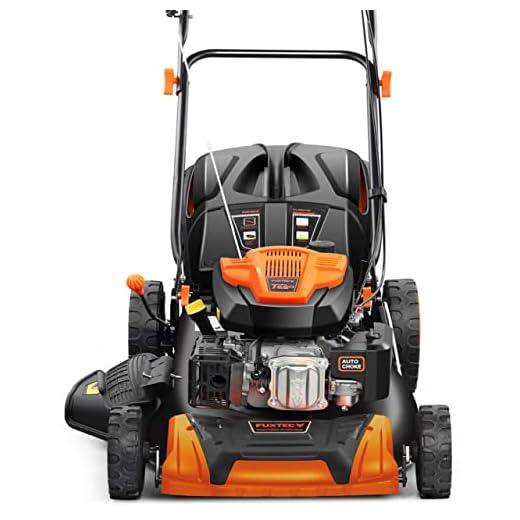 FUXTEC 4in1 Benzin Rasenmäher