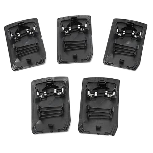 Volkswagen 5H0071214E Felgen-Insert Design Blende Red Blade schwarz/rot *** nur für Facelift *** nur für Original VW Aluminiumfelge Leeds 7.5Jx18 ***